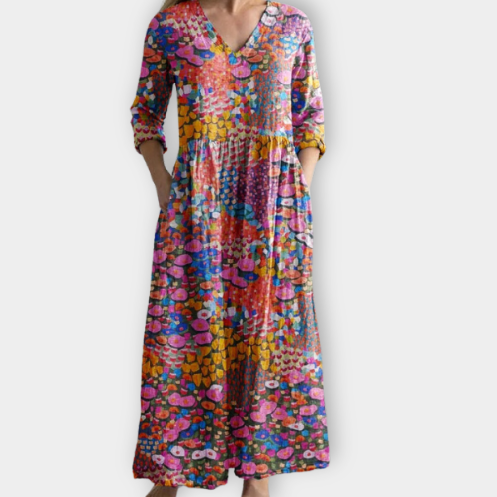 Prisanda | Boho Maxi Dress