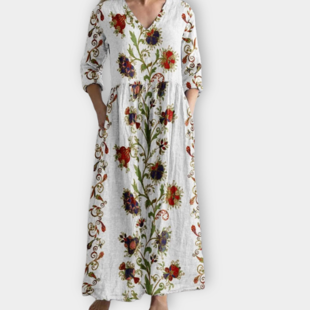 Floriah | Boho Maxi Dress