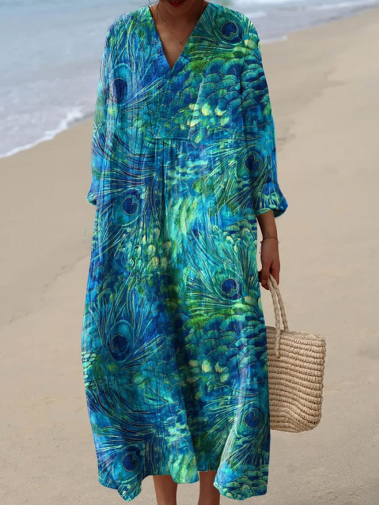 Selene – Feather Grace Dress