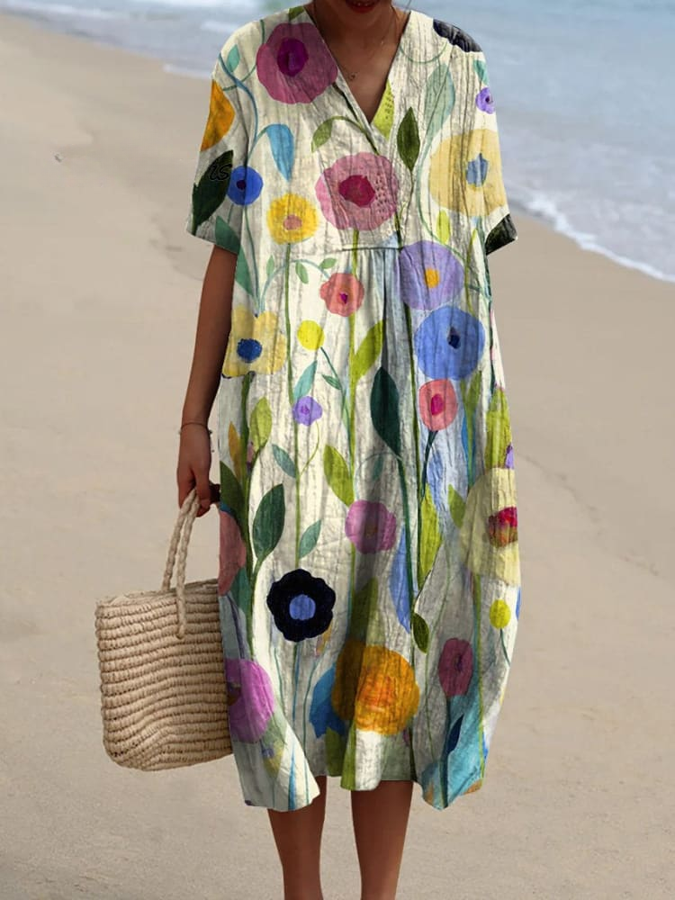 Willa – Painted Meadow Dress