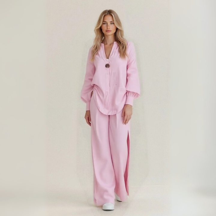 Amanda | Artisan Linen-Cotton Blend Set