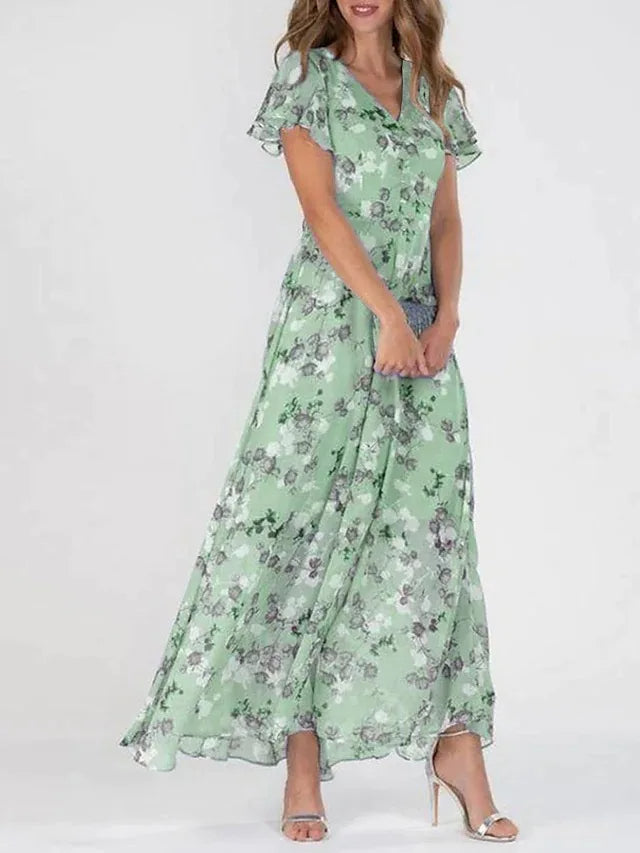 Aria | Glamorous Tummy Covering Dress