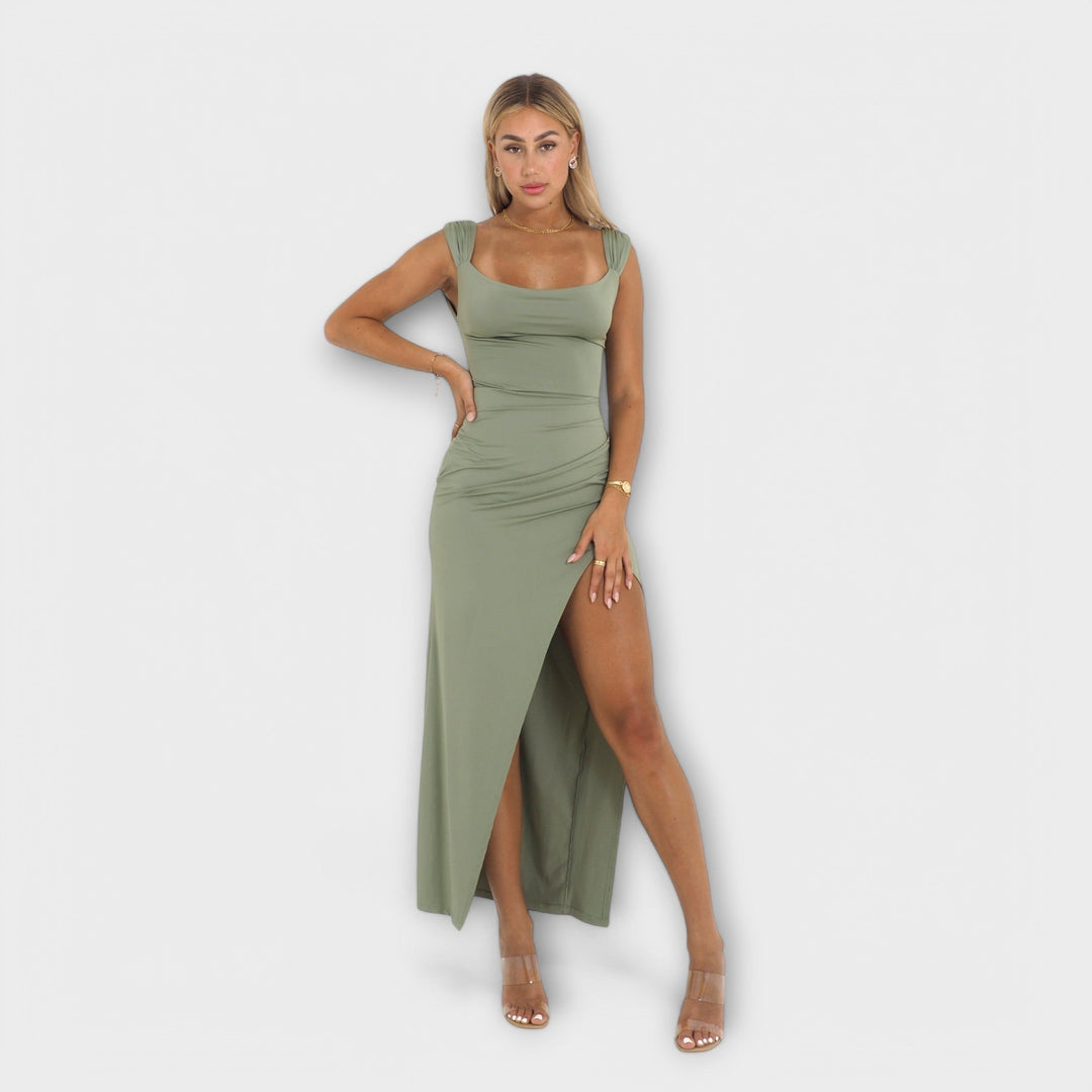 Zaria – Elegant Midi Dress