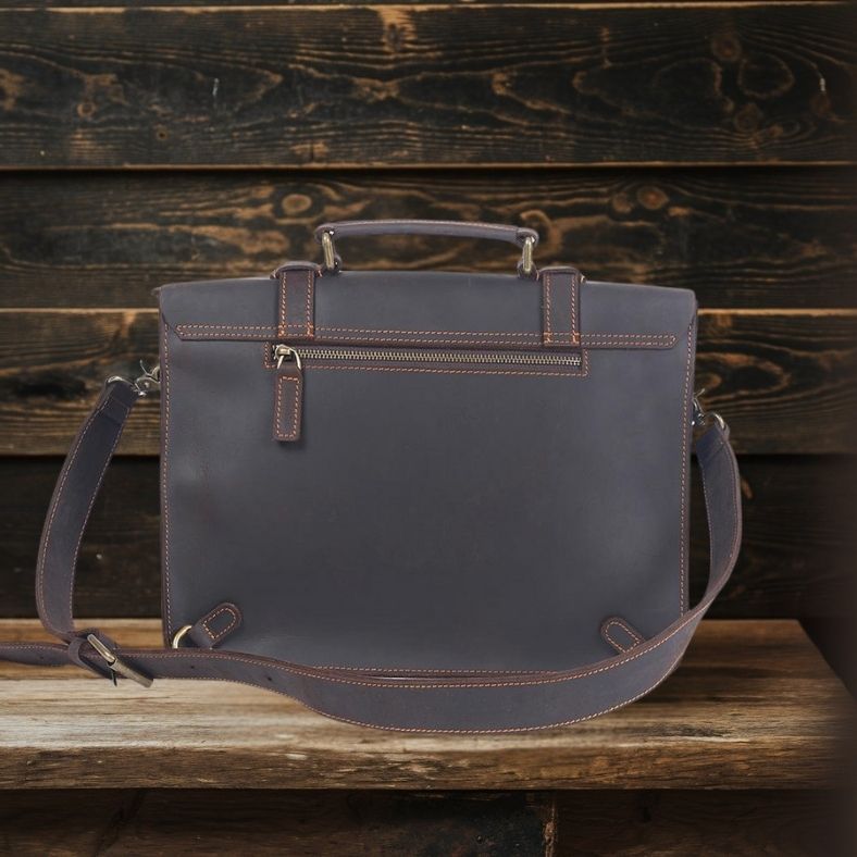 Jordan - Leather Courier Backpack