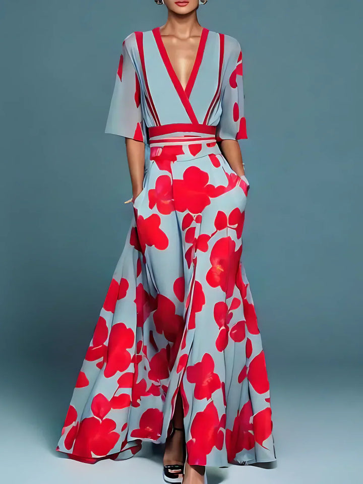 Isabella - Milano design Sleeved Dress