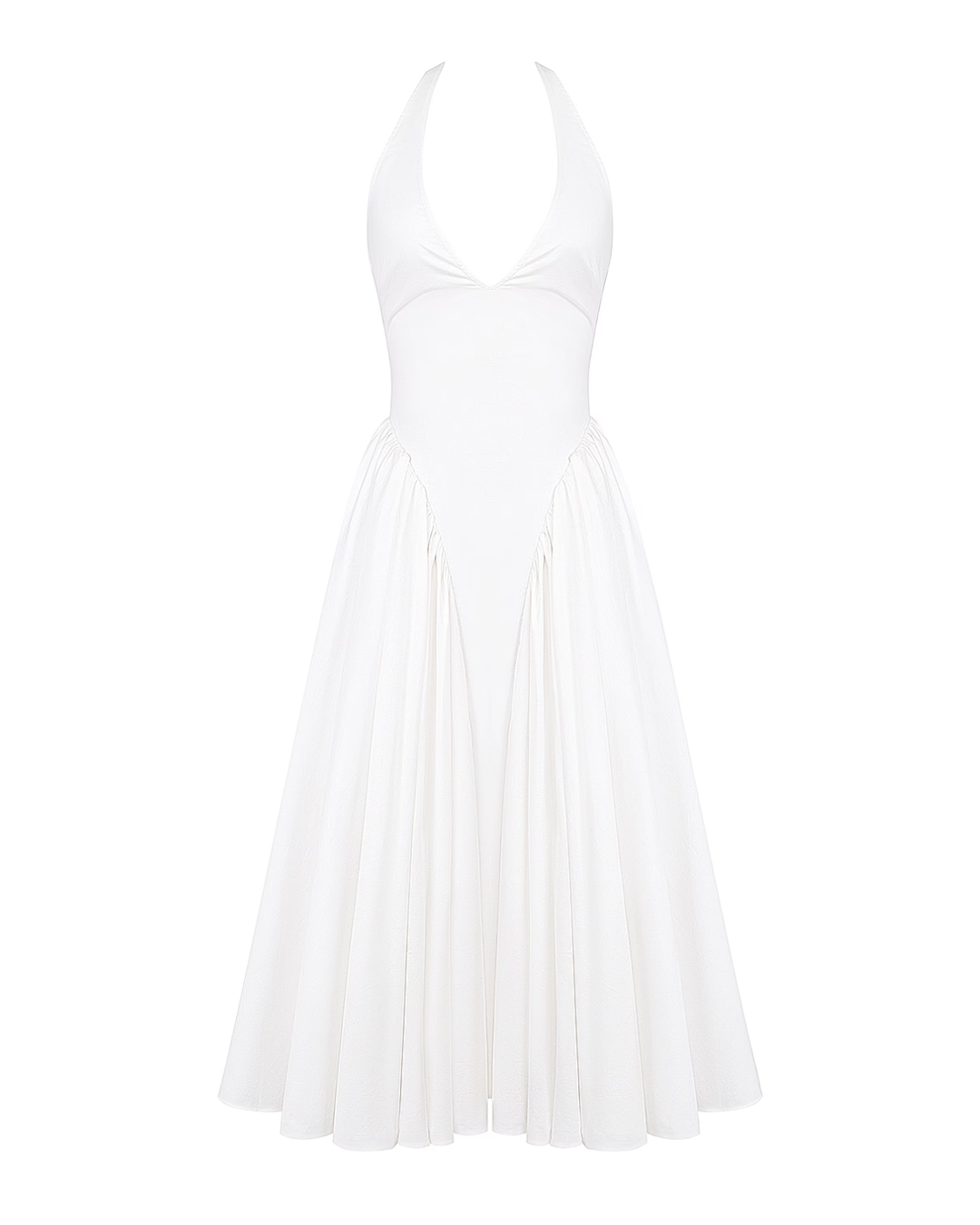 Monroe – Red Midi Dress with Iconic Style