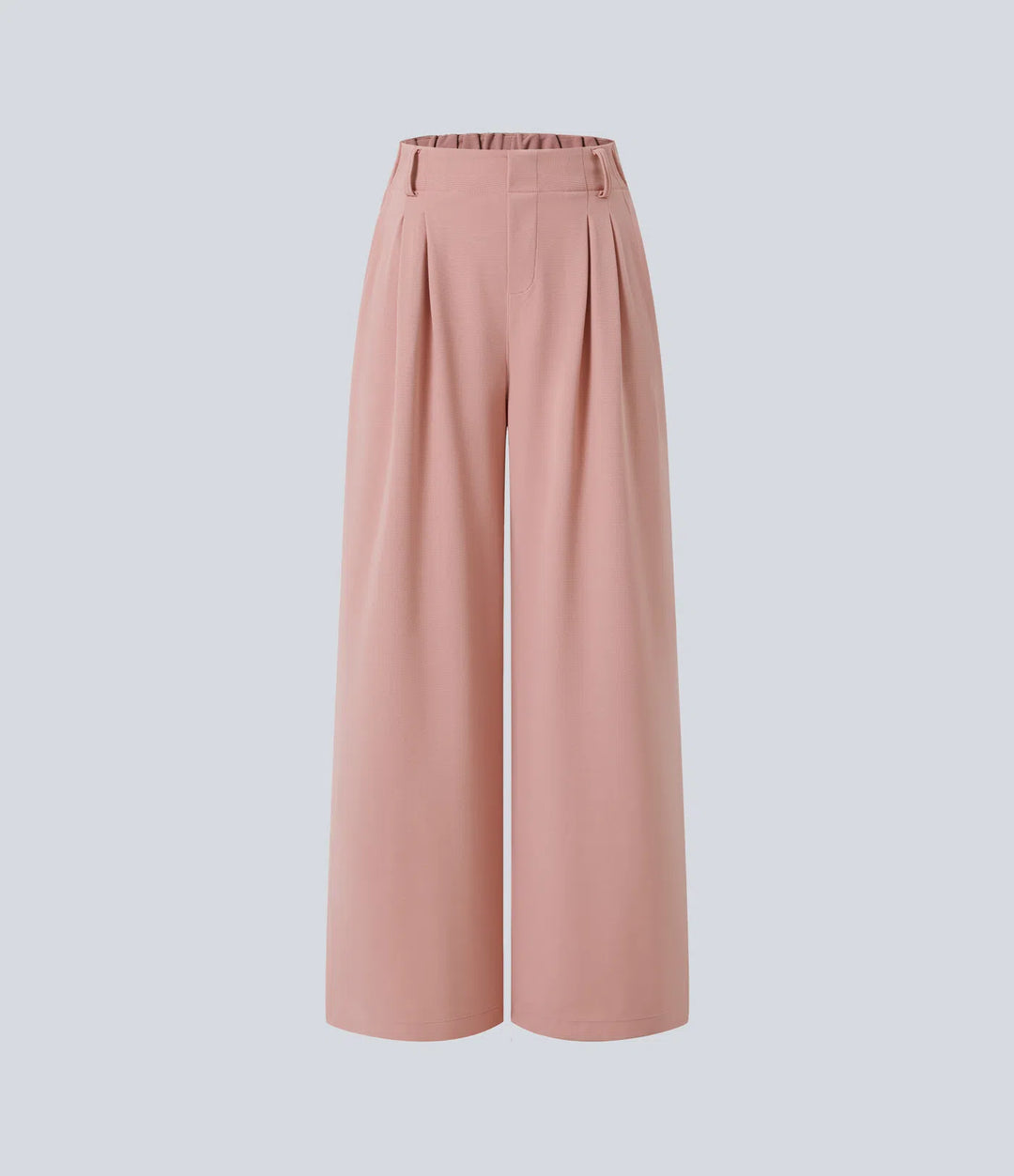 Elise – Tailored Waffle Pants with Side Pockets
