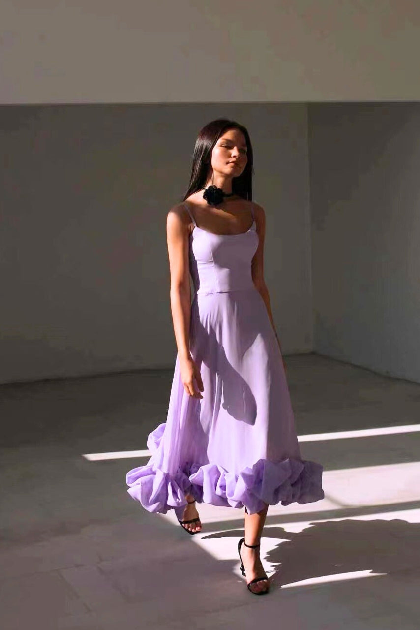 Blair - Graceful A-Line Floating Dress