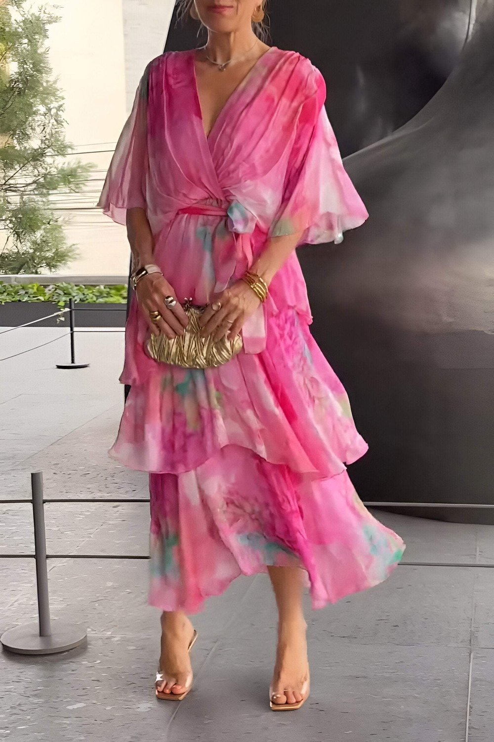 Zelina™ | Elegant Bohemian Maxi Dress