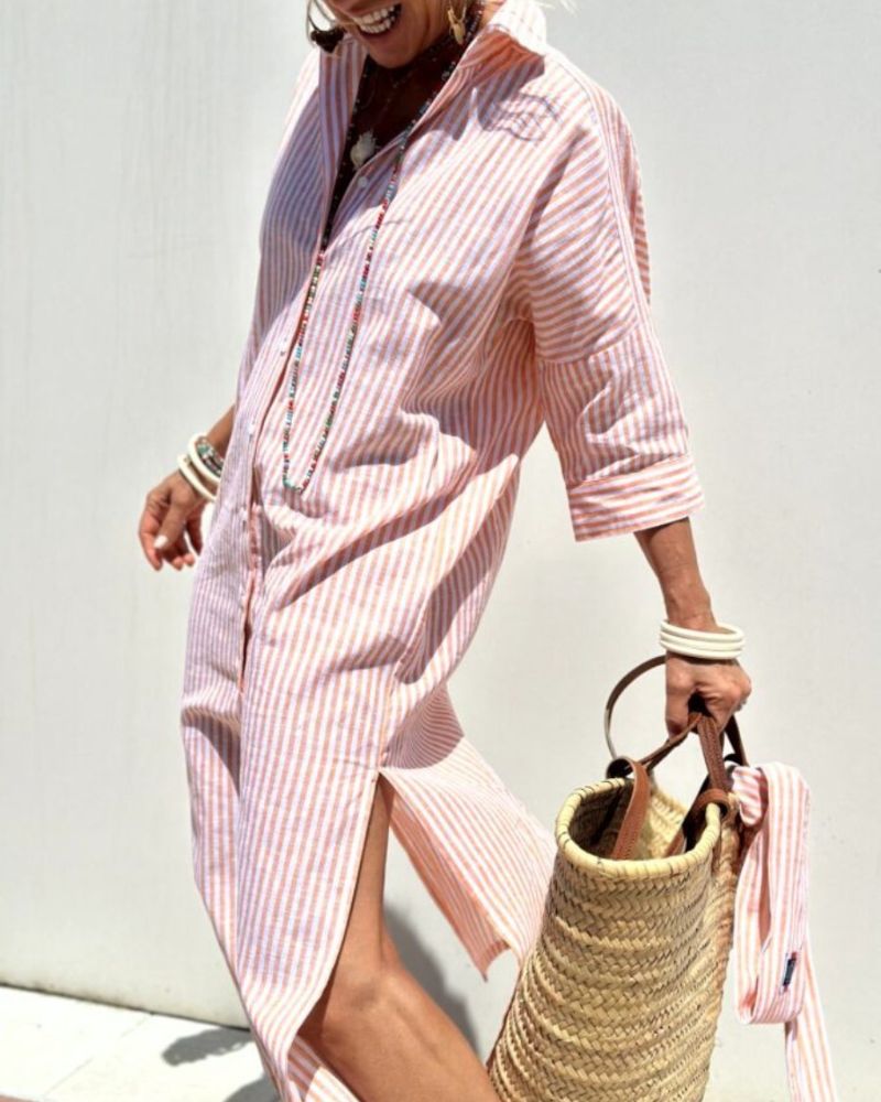 Willow® | Timeless Striped Shirt Dress