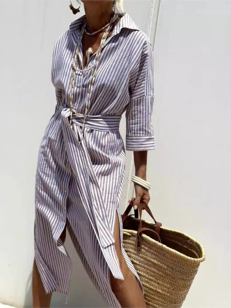 Willow® | Timeless Striped Shirt Dress