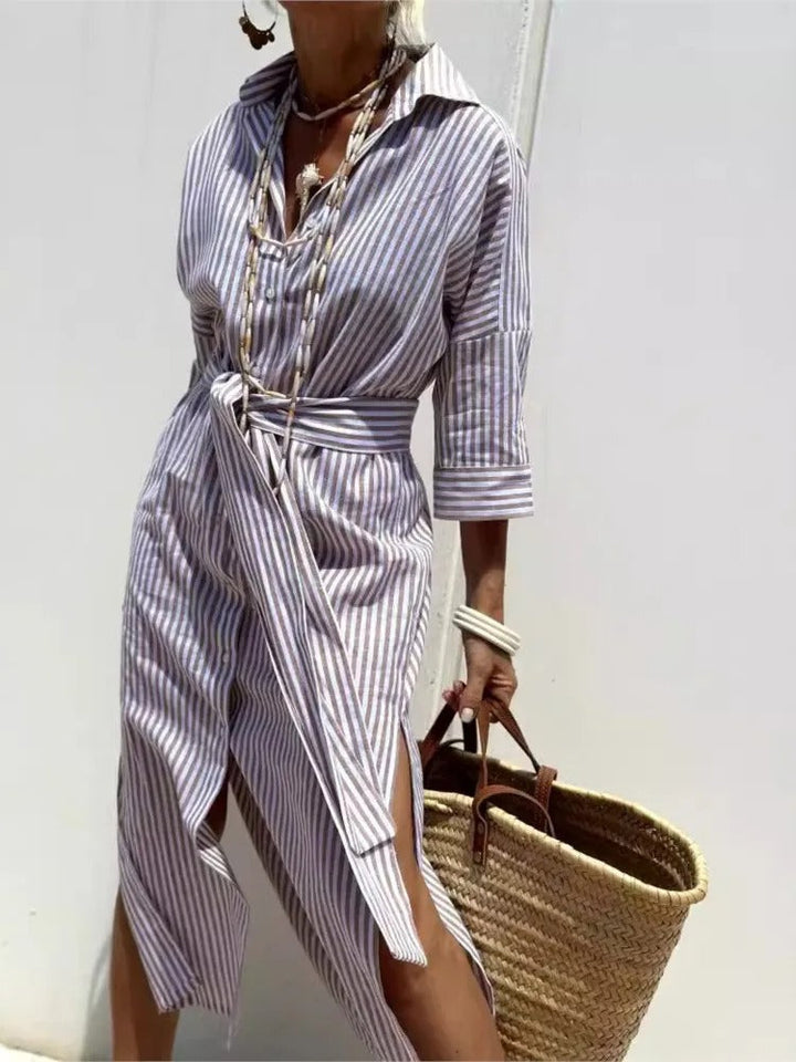 Willow® | Timeless Striped Shirt Dress