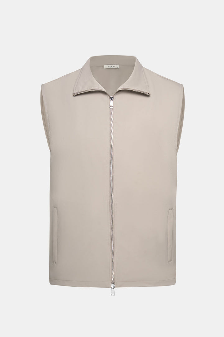 LIGHT BEIGE SMART GILET