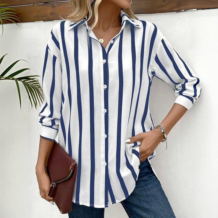 Relaxed Striped Blouse