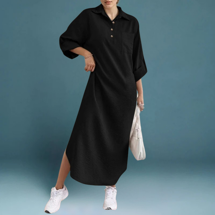 Nova Shirt Dress – Classic Sophistication for Every Event