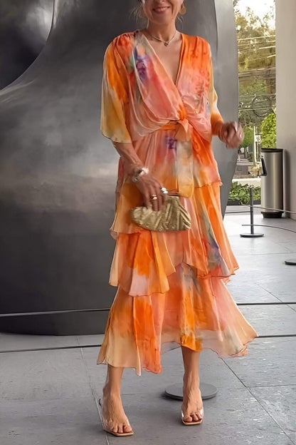 Zelina™ | Elegant Bohemian Maxi Dress