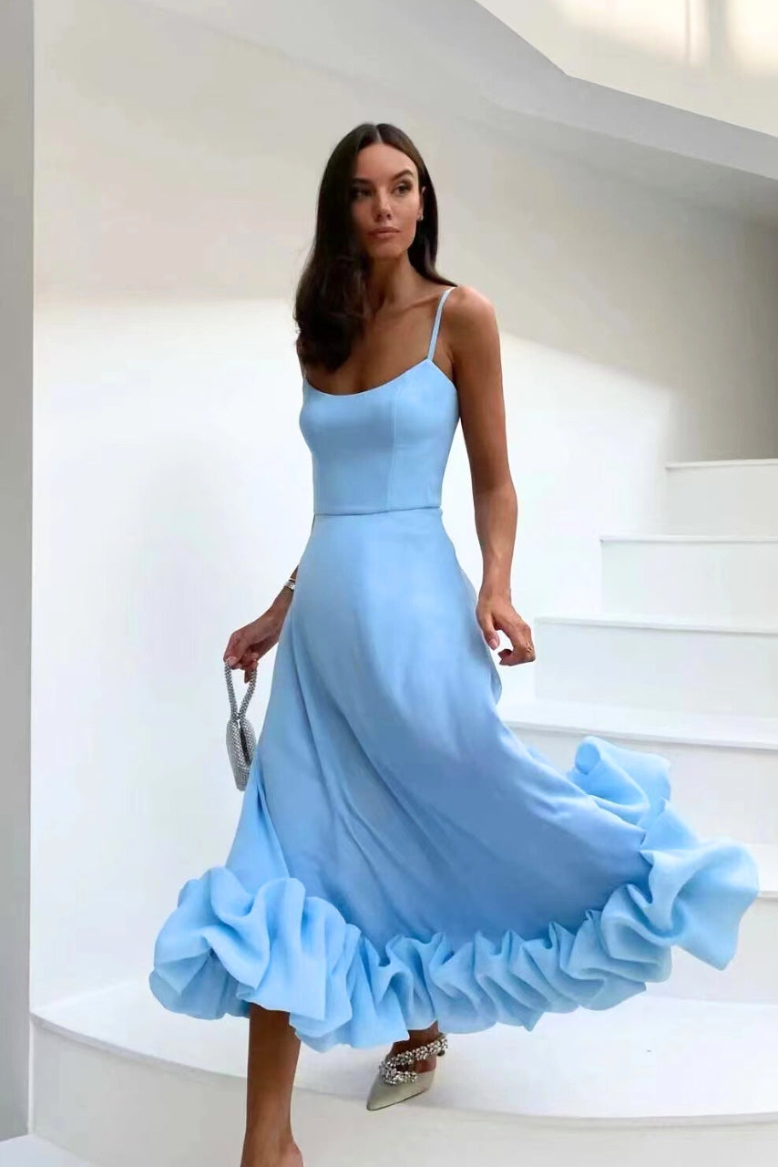Blair - Graceful A-Line Floating Dress