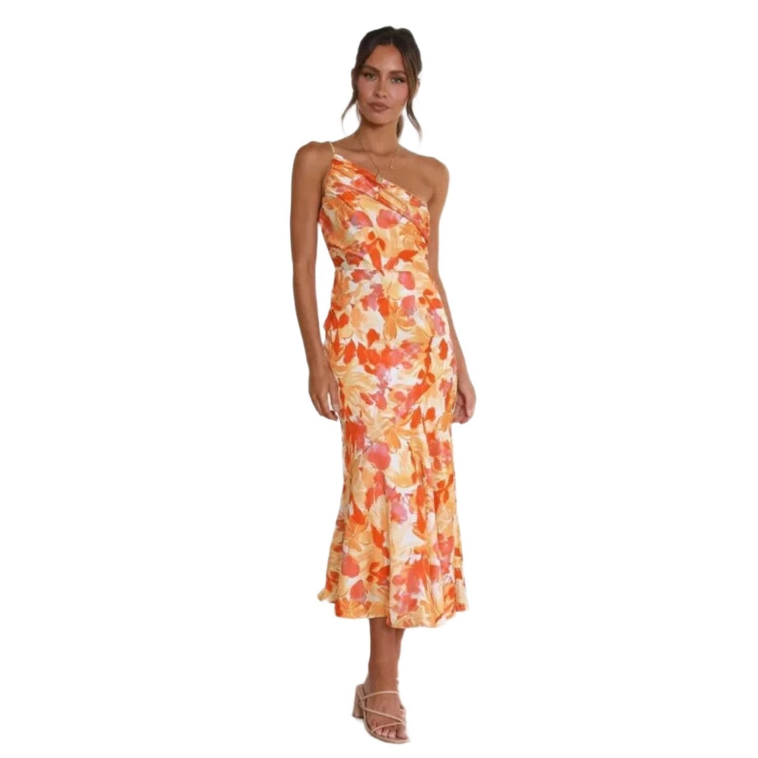 Celeste™ Floral Satin Dress