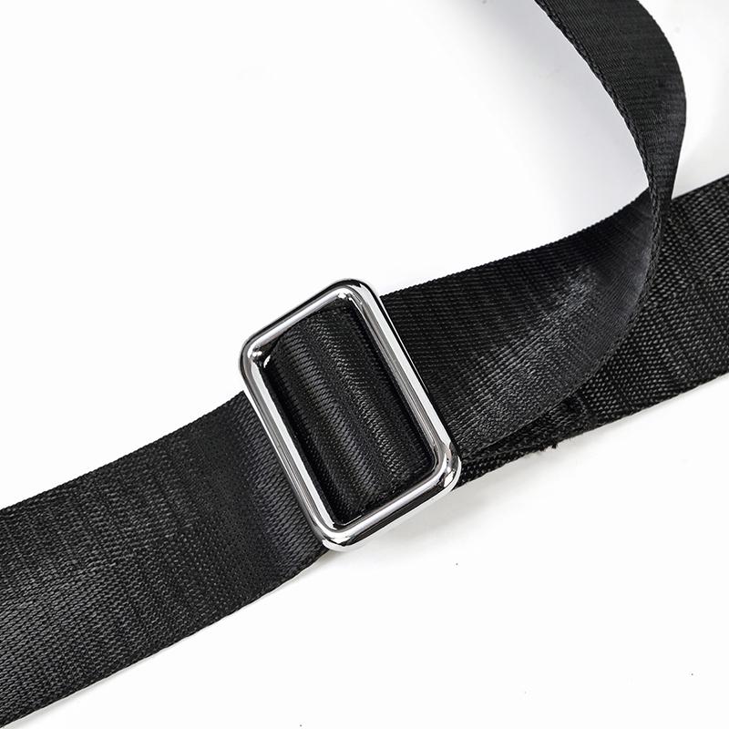 Carl - Black Leather Travel Tote