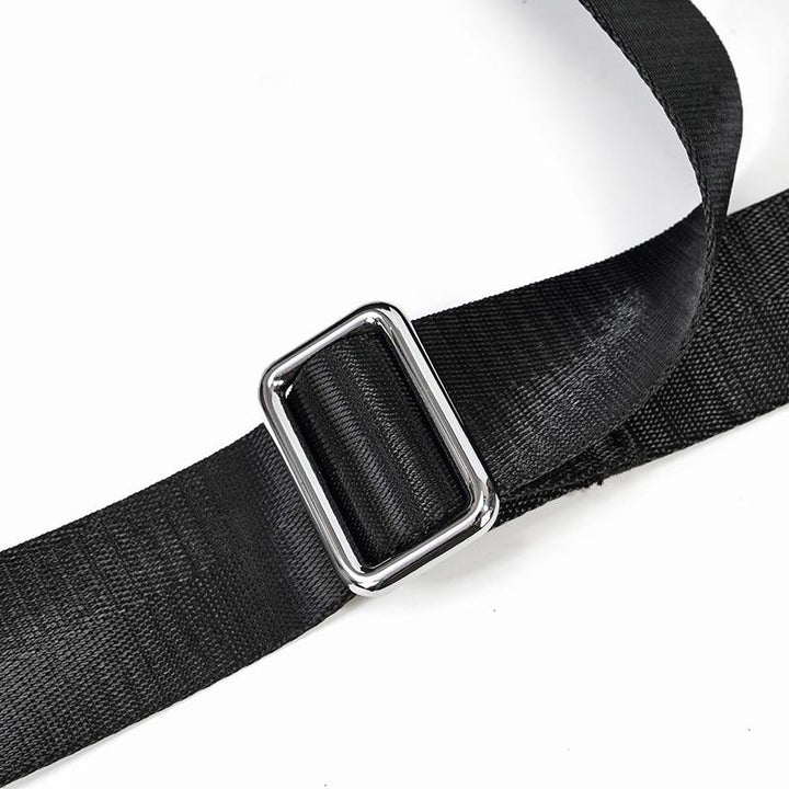 Carl - Black Leather Travel Tote