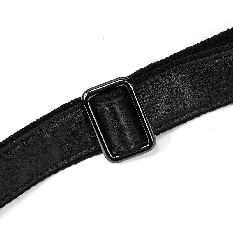 Lawrence - Black Leather Travel Bag