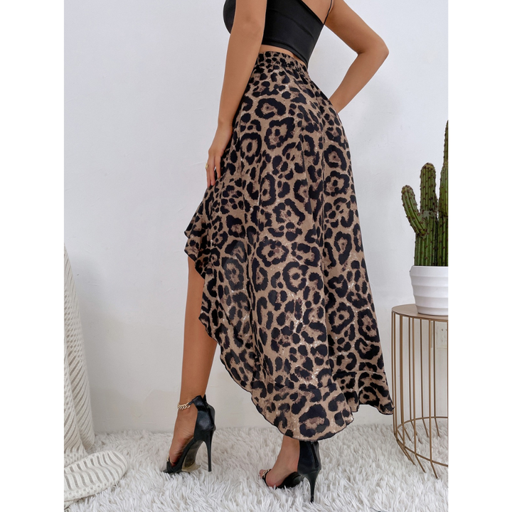 Hanessa™ - Flowy Leopard Skirt