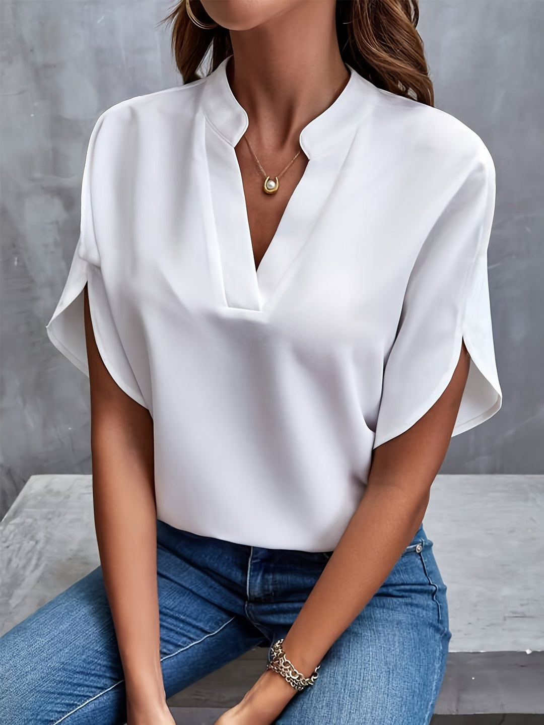 Jessica™ - Elegant Tummy Covering Top