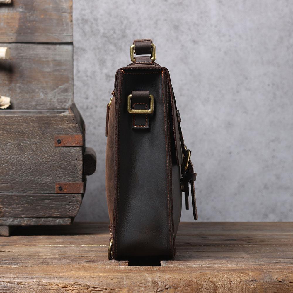 Jordan - Leather Courier Backpack