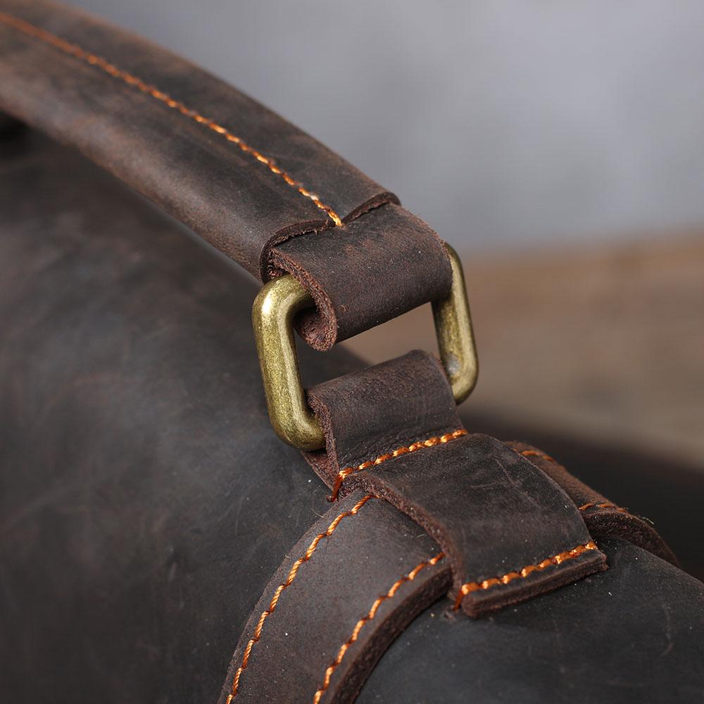 Jordan - Leather Courier Backpack