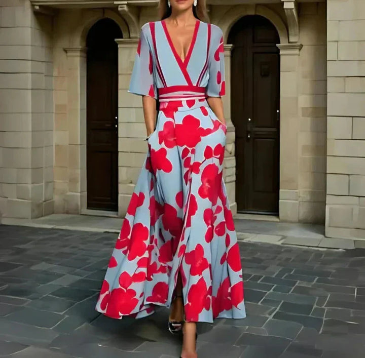 Isabella - Milano design Sleeved Dress