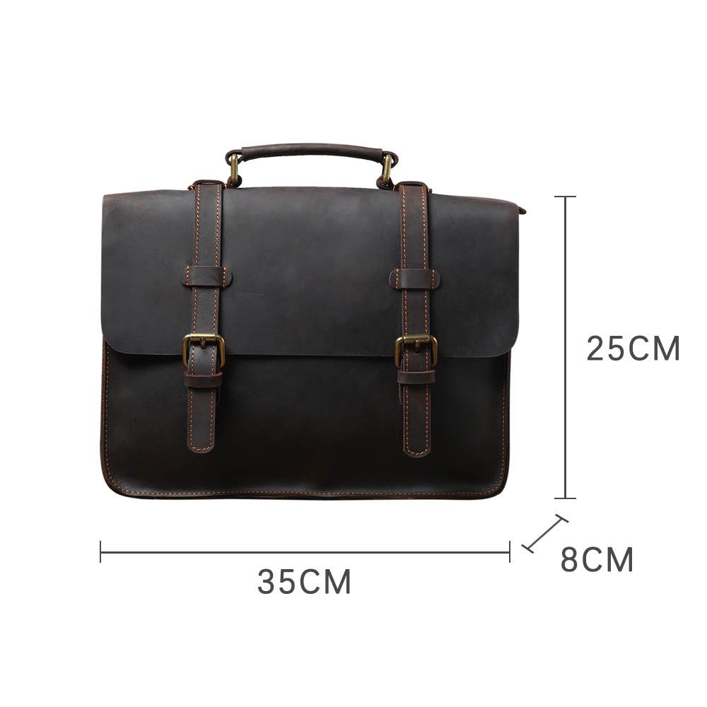 Jordan - Leather Courier Backpack