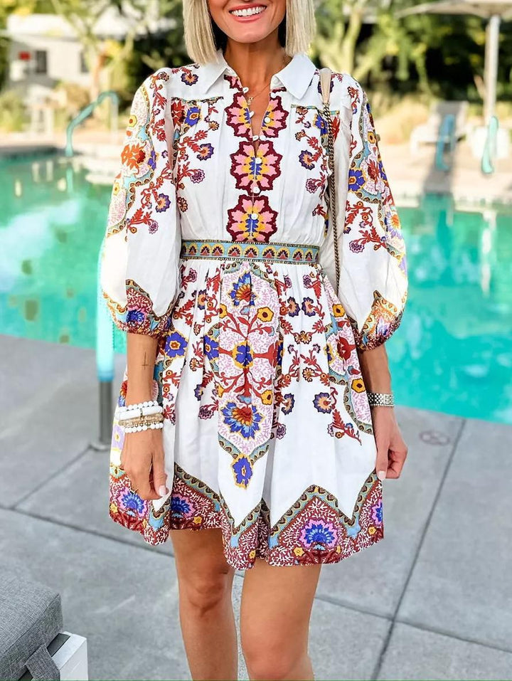 Layla® | Sophisticated Dress Featuring Exquisite Patterns
