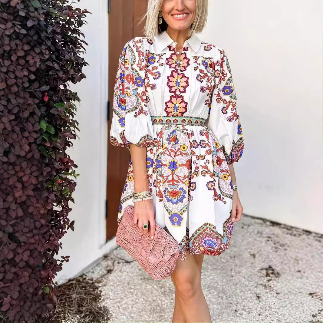 Layla® | Sophisticated Dress Featuring Exquisite Patterns