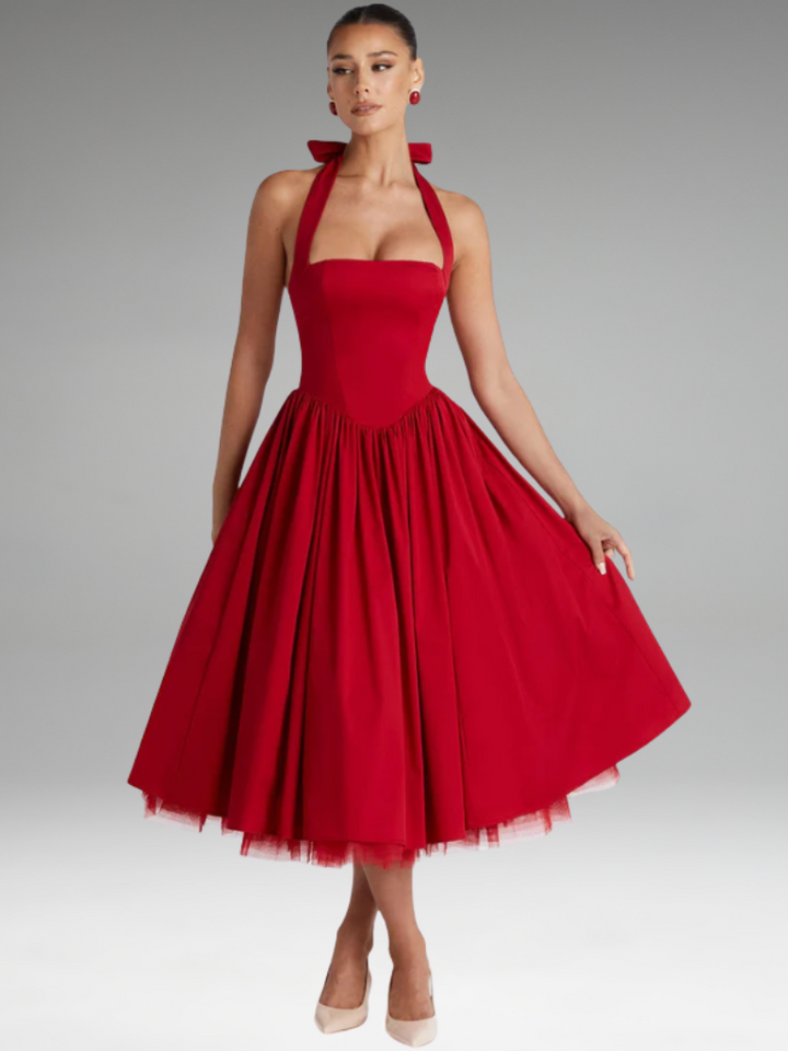 VIVIENNE GRACE MIDI DRESS