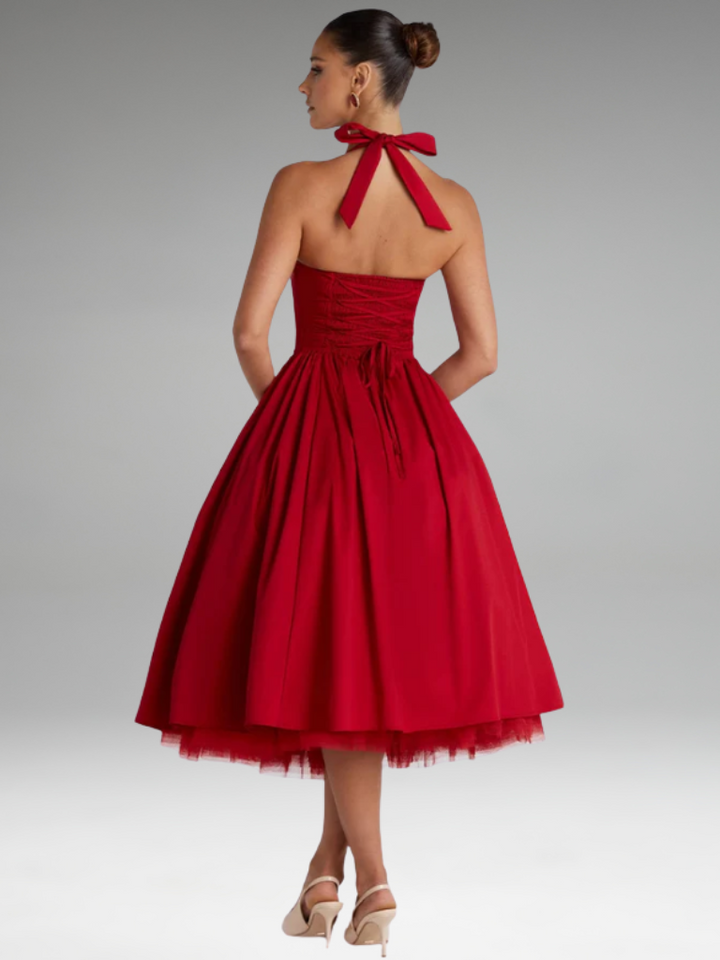 VIVIENNE GRACE MIDI DRESS