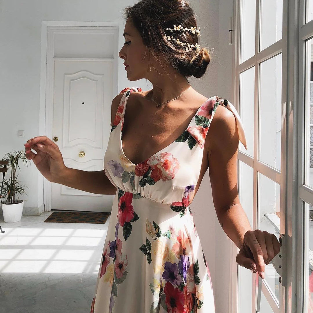 Meadow Bloom Maxi Dress | 50% OFF