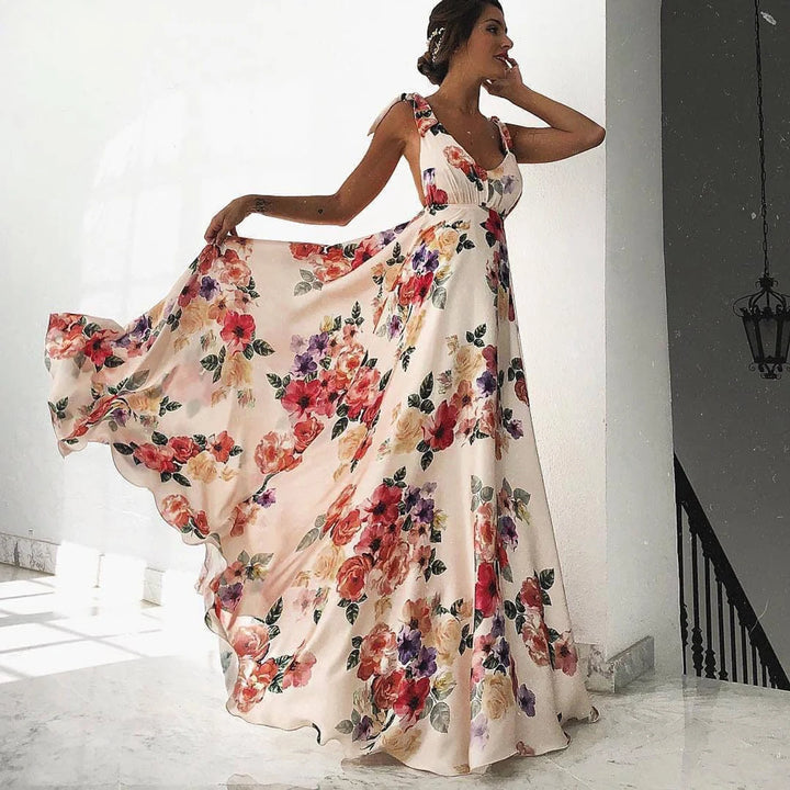 Meadow Bloom Maxi Dress | 50% OFF
