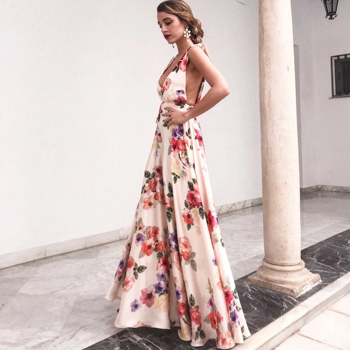 Meadow Bloom Maxi Dress | 50% OFF