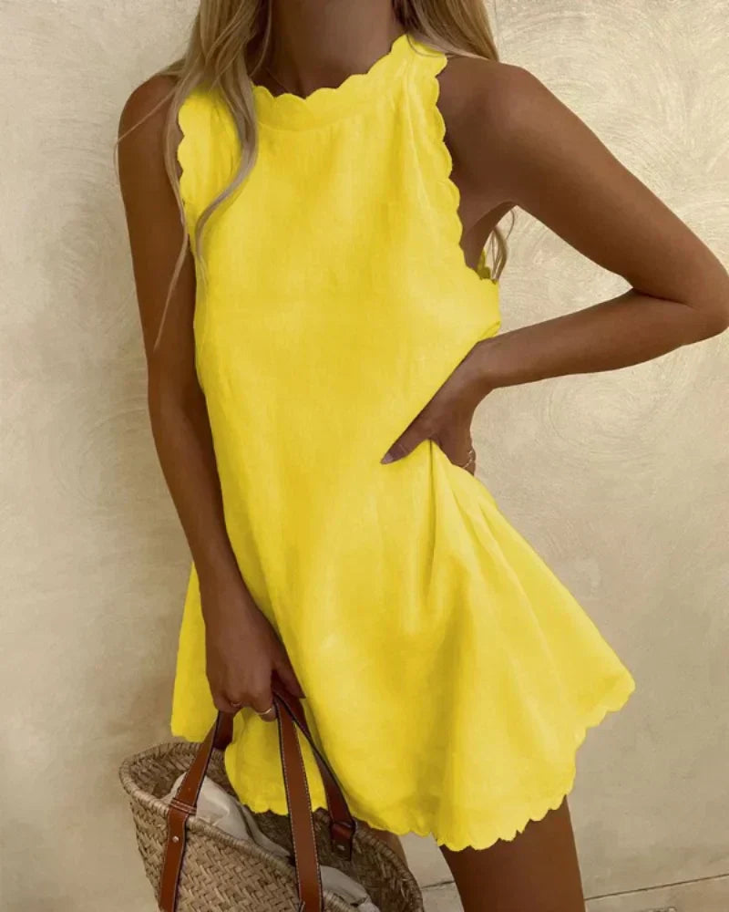 Leah - Sleeveless Loose Dress