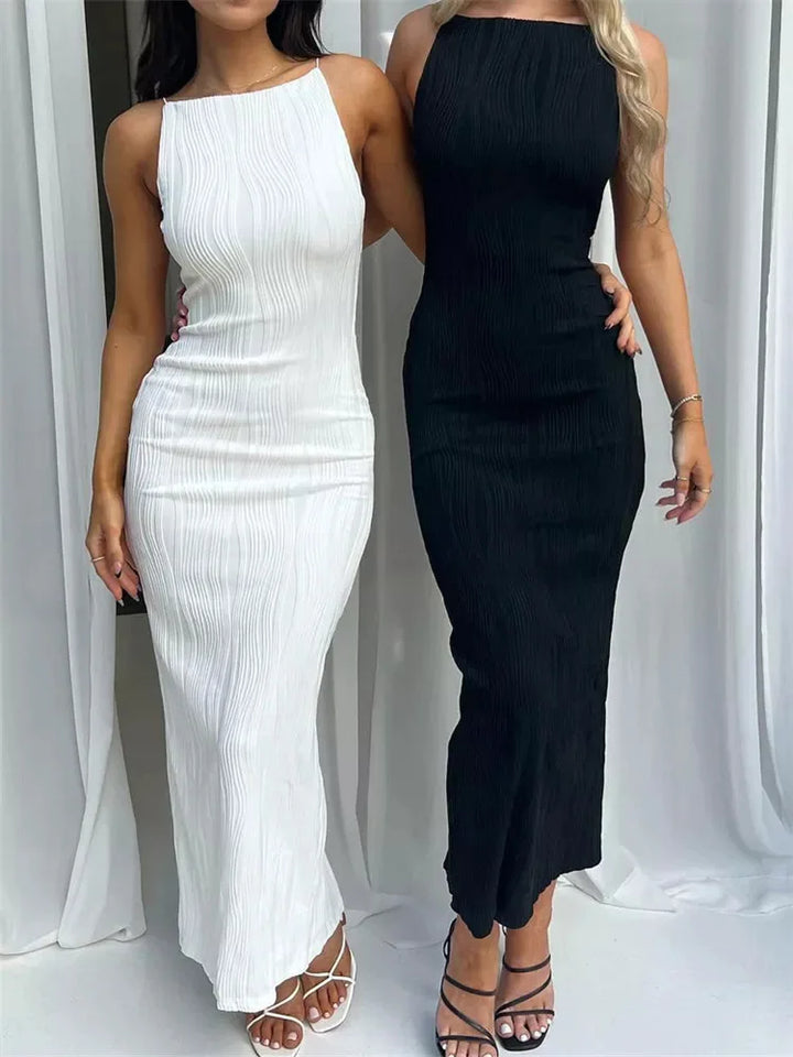 Celeste™ | Sculpted Silhouette Midi Dress | 50% OFF
