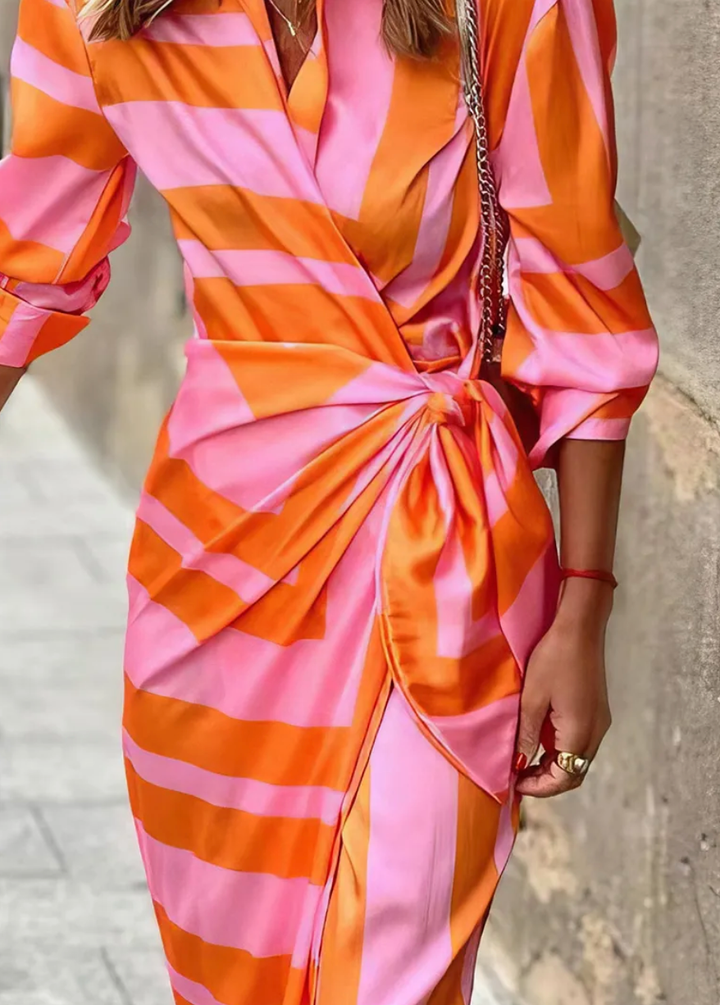 Madisson® | Printed Wrap Dress