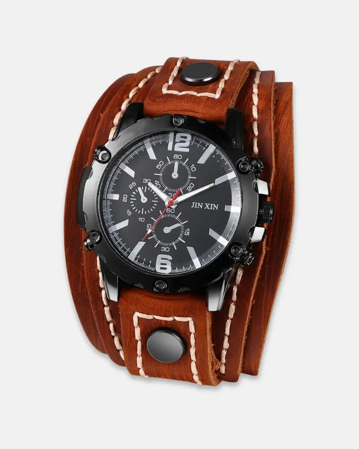 Irving - Vintage Leather Watch