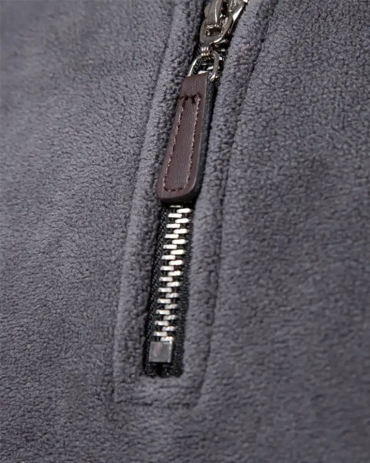 Ken - Thick Fleece Half-Zip Sweater