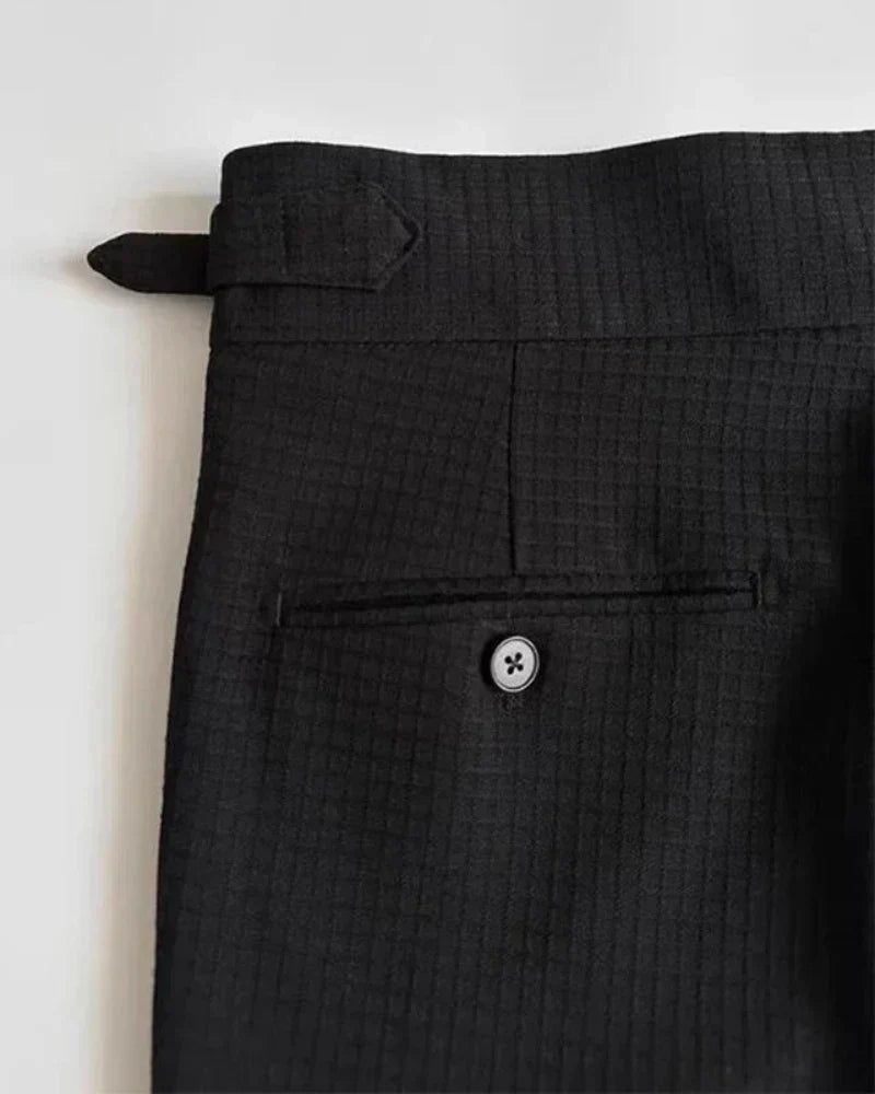Astin - Waffle High Waist Trousers