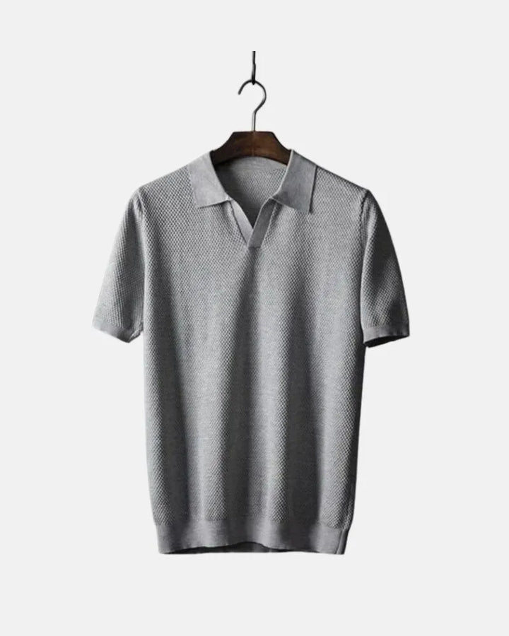 Orion - Lapel Short Sleeve Top
