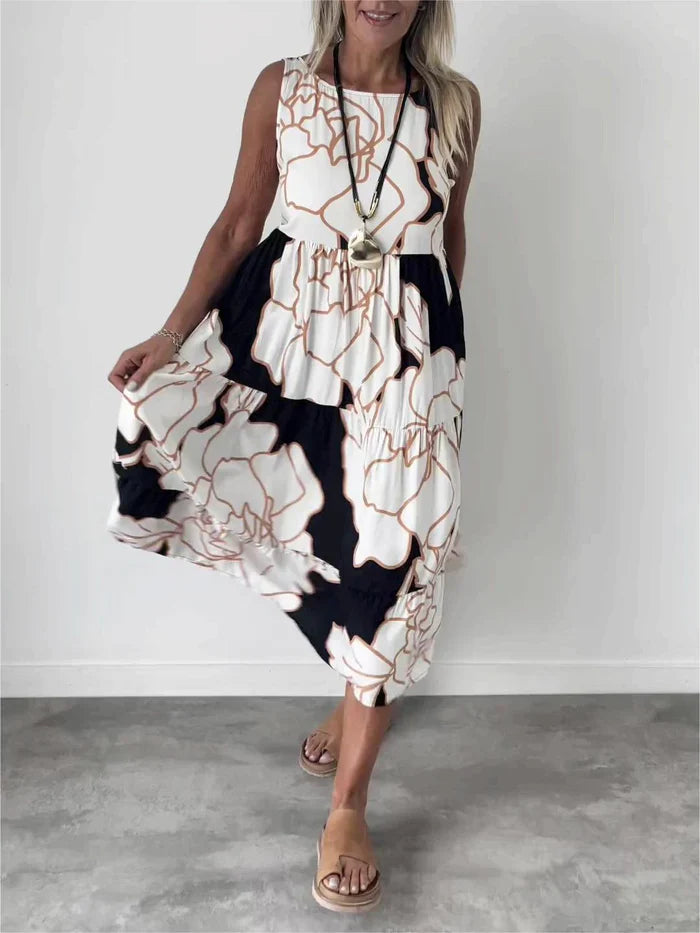 Karen® | Cozy Floral Dress