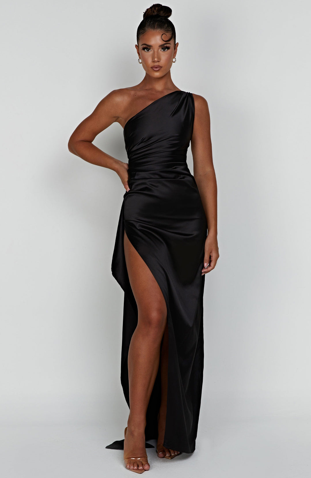 Sherrie - Backless Slit Maxi Dress