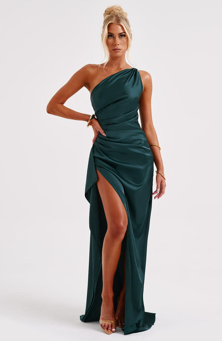Sherrie - Backless Slit Maxi Dress