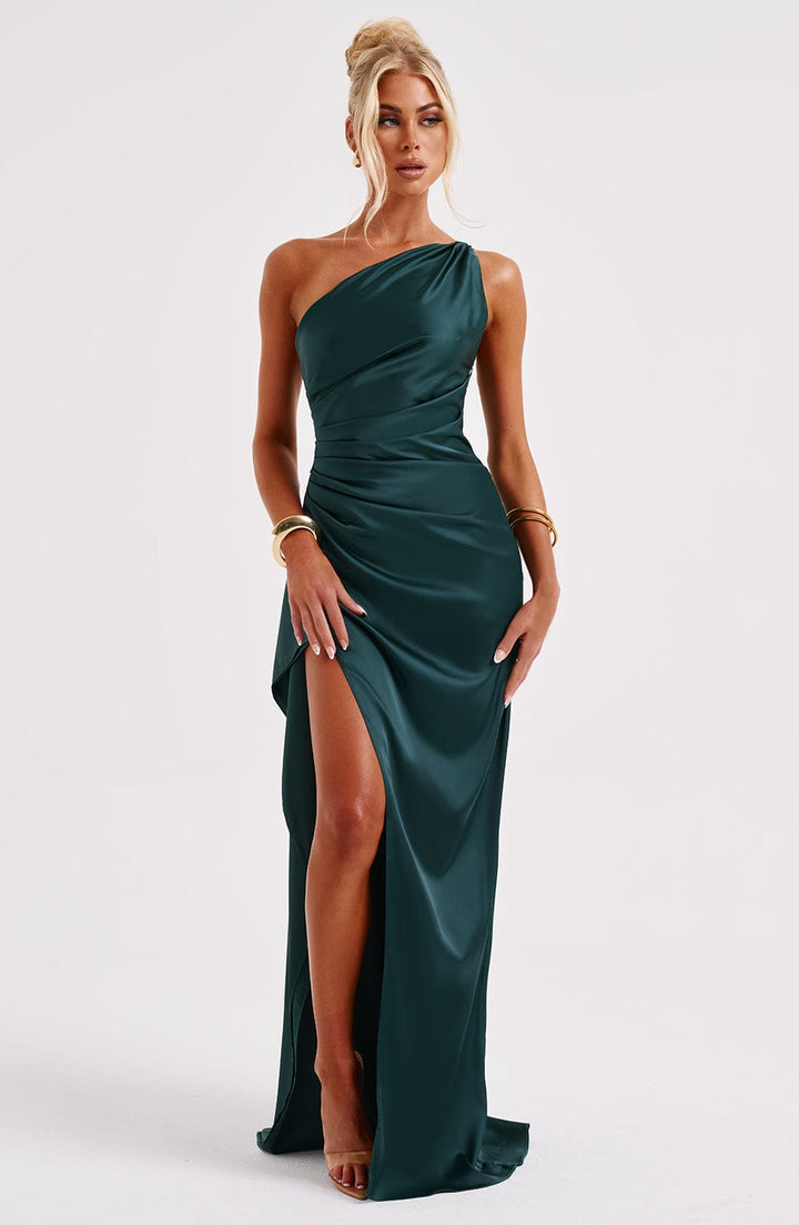 Sherrie - Backless Slit Maxi Dress