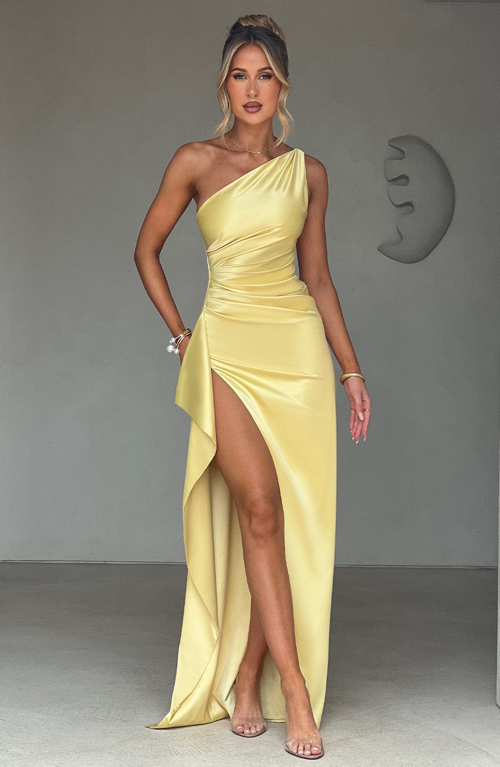 Sherrie - Backless Slit Maxi Dress